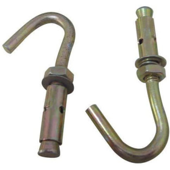 Abbasali 2Pcs Ceiling Fan Hook 10Mm For Hanging Fans And Kids Swings Chair