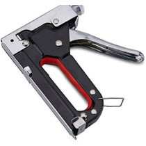 Abbasali 3 In 1 Staple Gun Upholstery Stapler Heavy Duty Power Crown Shooter Tacker Hand Operated Stainless