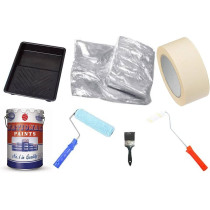 Abbasali Set Of Complete Paint Colour And Tool Set National Paint Water Paint 800 White
