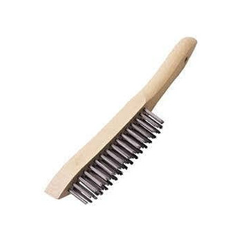 Abbasali Set Of Hand Wire Brushes For Cleaning Rust And Slag