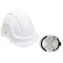 Abbasali White Heavy Duty Safety Helmet Construction Bump Cap Impact Protective Hard Hat Vented
