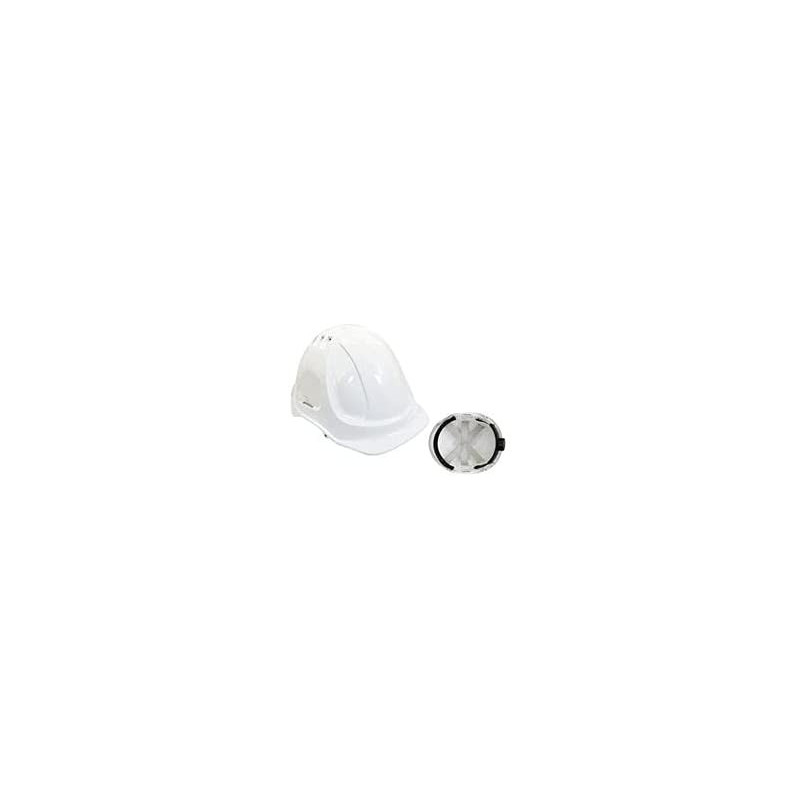 Abbasali White Heavy Duty Safety Helmet Construction Bump Cap Impact Protective Hard Hat Vented