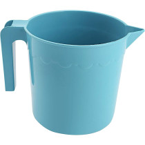 Abbasali 1.5L Multi Purpose Mug Ergonomically Designed With Wide Handle Perfect Pouring Spout Measuring
