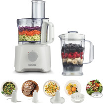 Kenwood Food Processor 800 W Multi Functional With Reversible Stainless Steel Disk Blender Whisk Dough Maker Citrus Juicer