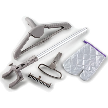 Kenwood Garment Steamer 1500 W With 2 L Water Tank Capacity Rotary Wheels Folding Racktrouser Pressglove Gsp65.000Wh White