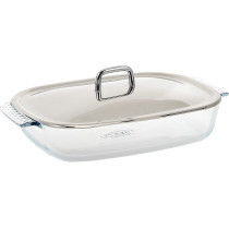 Chef Inox Food Warmer k570 Silver Clear Glass Stainless Steel