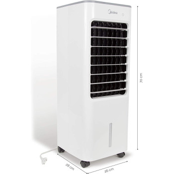 Midea Ac100 18B Air Cooler White Color.