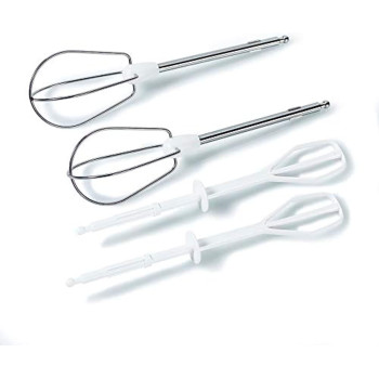 Moulinex Easy Max Hand Mixer 200 Watts White Plastic Stainless Steel Hm250127