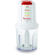 Moulinex Multi Moulinette 500ml Chopper, 400 Watt White Plastic Glass AT711161