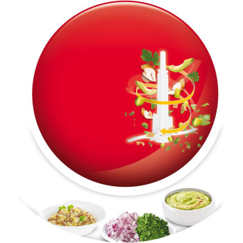 Moulinex Multi Moulinette 500ml Chopper, 400 Watt White Plastic Glass AT711161