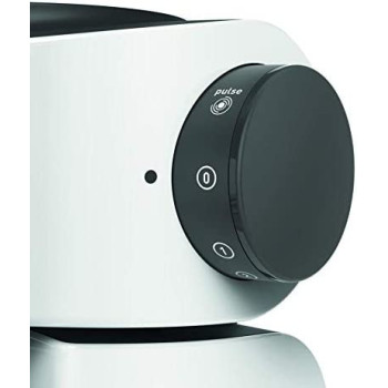 Moulinex Wizzo 4 L Bowl Kitchen Machine With 1 L Blender And Pastry Kit 1000 Watts White Plastic Stainless Steel Qa311127