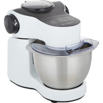 Moulinex Wizzo 4 L Bowl Kitchen Machine With 1 L Blender And Pastry Kit 1000 Watts White Plastic Stainless Steel Qa311127