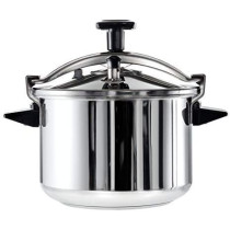 Tefal Authentic 10 Litre Pressure Cooker, Stainless Steel, P0531634