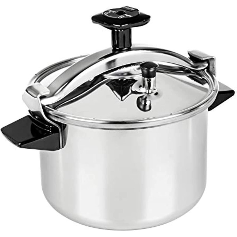Tefal Authentic 10 Litre Pressure Cooker, Stainless Steel, P0531634
