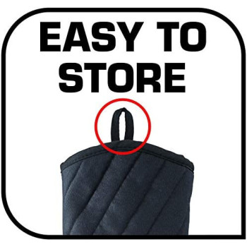 Tefal Comfort Kitchen Gloves Black Grey K1298214