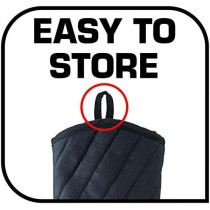 Tefal Comfort Kitchen Gloves Black Grey K1298214