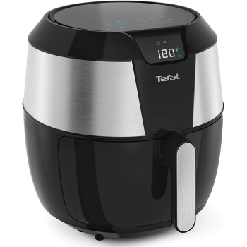 Tefal Easy Fry Oil Less Fryer 2XL1800 Watts Black And Silver Plastic Stainless Steel Ey701D28