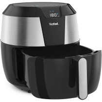 Tefal Easy Fry Oil Less Fryer 2XL1800 Watts Black And Silver Plastic Stainless Steel Ey701D28