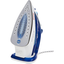 Tefal Easygliss Durilium Airglide Soleplate Steam Iron 2400 Watts Blue White Fv5715M0.