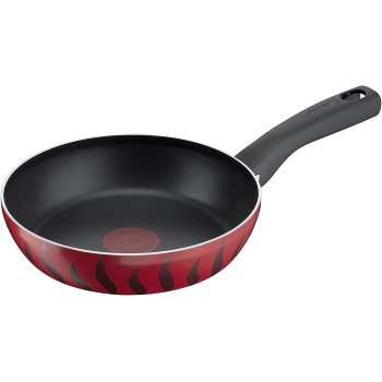 Tefal G6 Tempo Flame 12 Pcs Cooking Set Red Aluminium C3079282