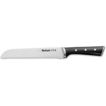 Tefal Ice Force Stainless Steel Bread Knife 20 Cm Serrated Edge Long Lasting Performance K2320414