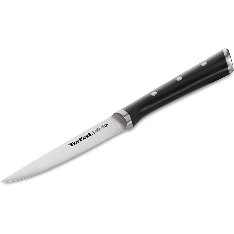 Tefal Ice Force 11 Cm Utility Knife, Black, Stainless Steel, K2320914