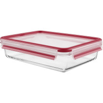 Tefal Masterseal Glass Fresh Box Food Container 3X0.2 Liter