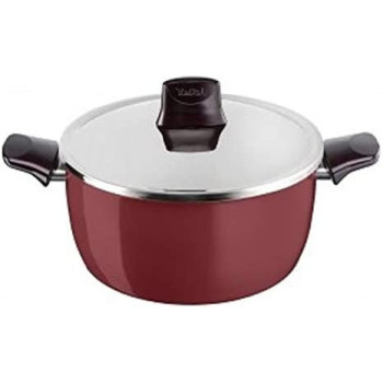 Tefal Pleasure Casserole Lid Red 28 Cm D5055352