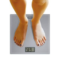 Tefal Pp1130V0 Electronic Bathroom Scales Classic Ultra Slim Lcd Screen 160 Kg Grey