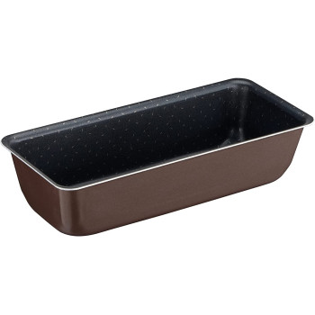 Tefal Success Rectangular Cake Mold, Brown, 26 Cm, J1607202