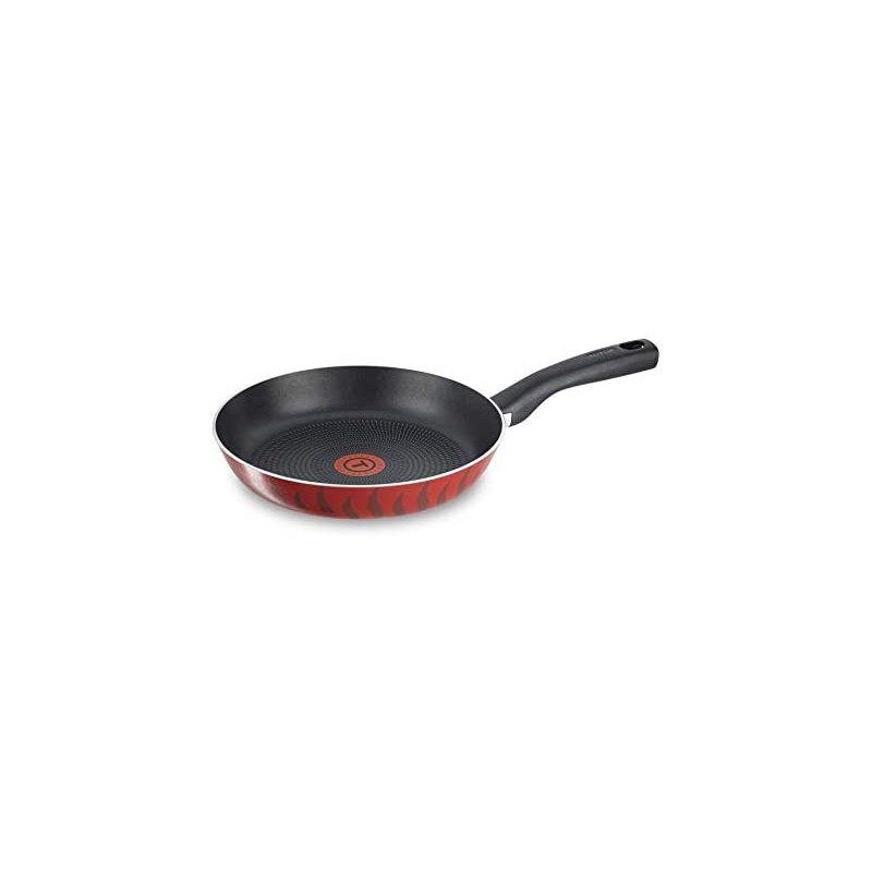 Tefal Tempo Flame Frypan Red 28 Cm And 24 Cm C5480682P12