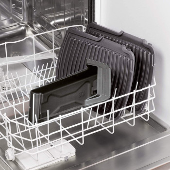 Tefal Ultra Compact Grill 2000 Watts Black Silver Stainless Steel Gc306028