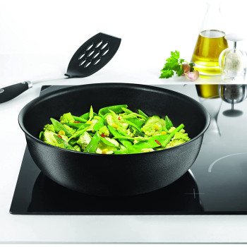 Tefal Ingenio Expertise 12 Pcs Cooking Set Removable Handles Black Aluminium L6509572