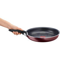 Tefal Ingenio Cook N Clean 6 Pcs Cooking Set Removable Handle Red, Aluminium, L2379202