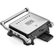 Black Decker 1400 W Contact Grill With Full Flat Grill For Barbecue Cg1400 B5 2 Years Warranty