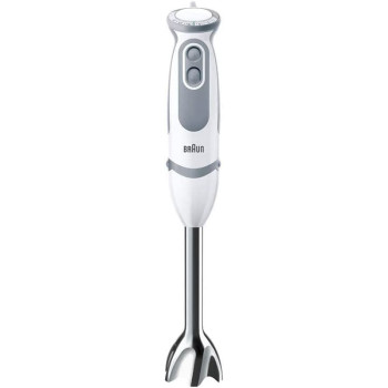 Braun Multi Quick 5V Hand Blender 1000 W 21 Speeds White 500 Ml Chopper And 600 Ml Beaker ?Mq5235Wh Min 1 Year Warranty