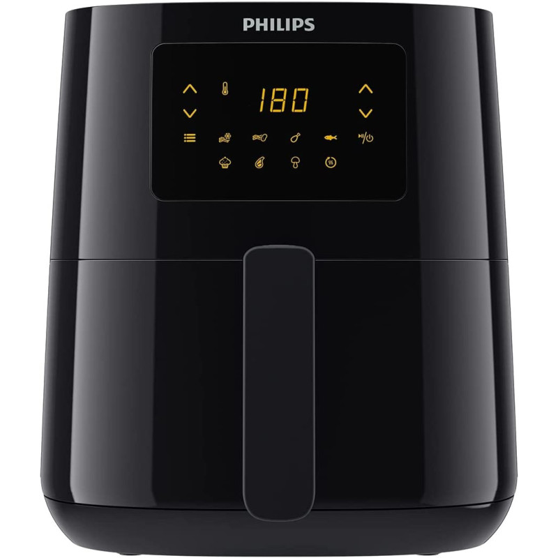Philips Essential Airfryer 2XL 1400 W 0.8 Kg Digital 7 Presets Black Body Black Handle 50 Hz Hd9252 91 2 Year Warranty