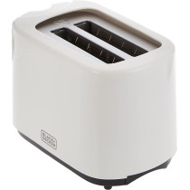 Black Decker 750 W 2 Slice Cool Touch Bread Toaster White Et125 B52 Years Warranty