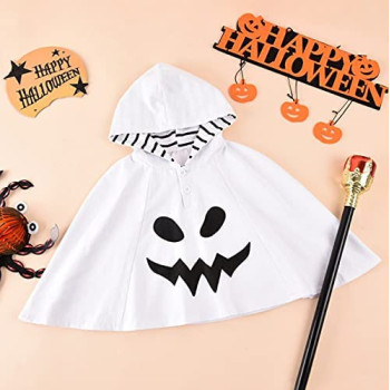 Brain Giggles Halloween Ghost Costume for Halloween Cosplay for boys and girls Small 