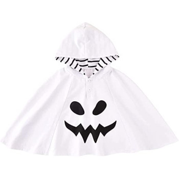 Brain Giggles Halloween Ghost Costume for Halloween Cosplay for boys and girls Small