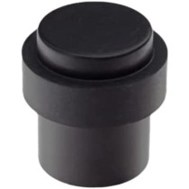 Abbasali Round Door Stop Ss Pvd Black Pack Of 2Pcs