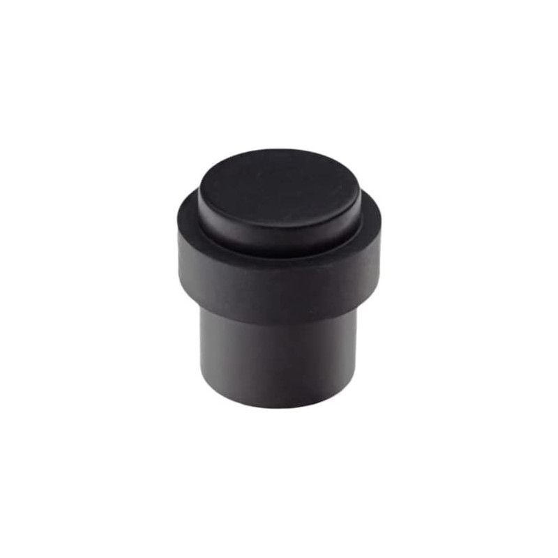 Abbasali Round Door Stop Ss Pvd Black Pack Of 4 Pcs