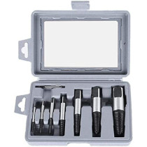 Abbasali Steel Damaged Screw Extractor Drill Bit Guide Set Broken Bolt Remover Easy Stripped8 Pieces