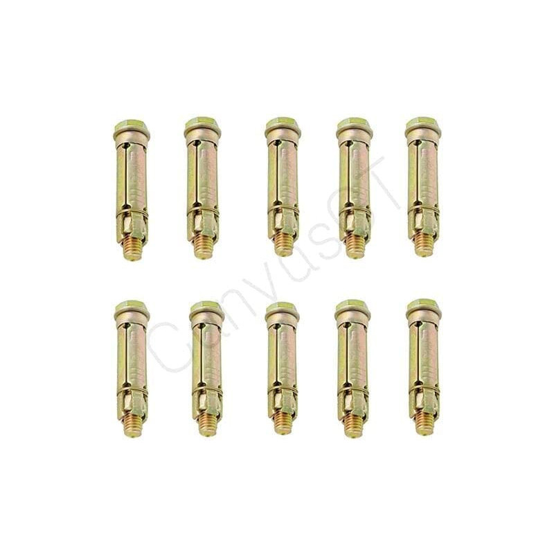 Abbasali Gi Fix Bolt Pack Of 10Pcs 16Mm