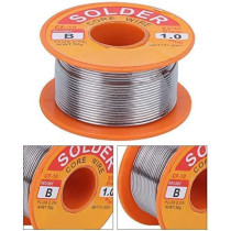 Abbasali 4Pcs Solder Core Wire Lead Tin Flux Soldering Welding High Purity Nocleaning Reel Soldering Diy Repair 50G 1Mm