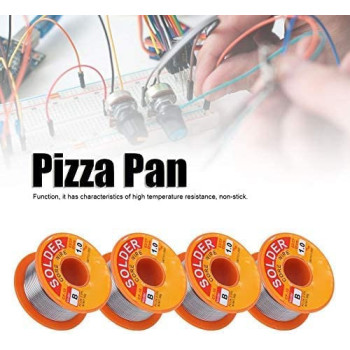 Abbasali 4Pcs Solder Core Wire Lead Tin Flux Soldering Welding High Purity Nocleaning Reel Soldering Diy Repair 50G 1Mm