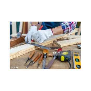 Abbasali Round Carpenter Pencil With Back Side Rubber 12Pcs Pack