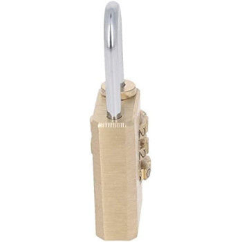 Abbasali 4Pcs 3 Digit Combination Padlock0.91 Inch Long Shackle Resettable Padlock Safety Lock Waterproof For School Employee