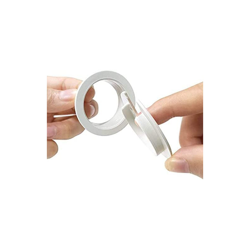 Abbasali 6Pcs Desk Grommet 1 3 8 Inch Table Plastic Wire Cord Cable Grommets Hole Cover For Office