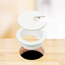Abbasali 6Pcs Desk Grommet 1 3 8 Inch Table Plastic Wire Cord Cable Grommets Hole Cover For Office